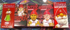 Mike Trout / Albert Pujols /Jered Weaver Gnome Lot Anaheim Angels 2014 SGA +++