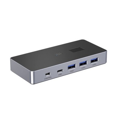 USB Switcher Selector 4 Computers Sharing 4 USB Devices USB3.0 Peripherals