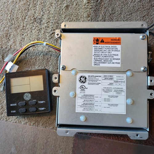 ge control board RARMC2A2 with thermostat. damaged. functional, face perfect.