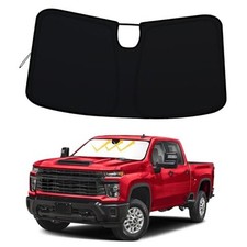 Windshield Sun Shade for 2023-2025 Chevy Fit 2023-2025 Silverado/Sierra