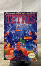 Tetris Nintendo NES CIB Complete in Box with Manual Original 1989