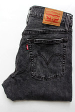 Levi's  wedgie straight women's jeans W29 L28 dark grey stretch LEVJ348