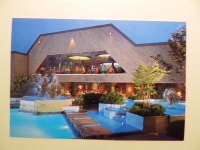 Terrace Garden Inn Hotel Atlanta Georgia vintage postcard 