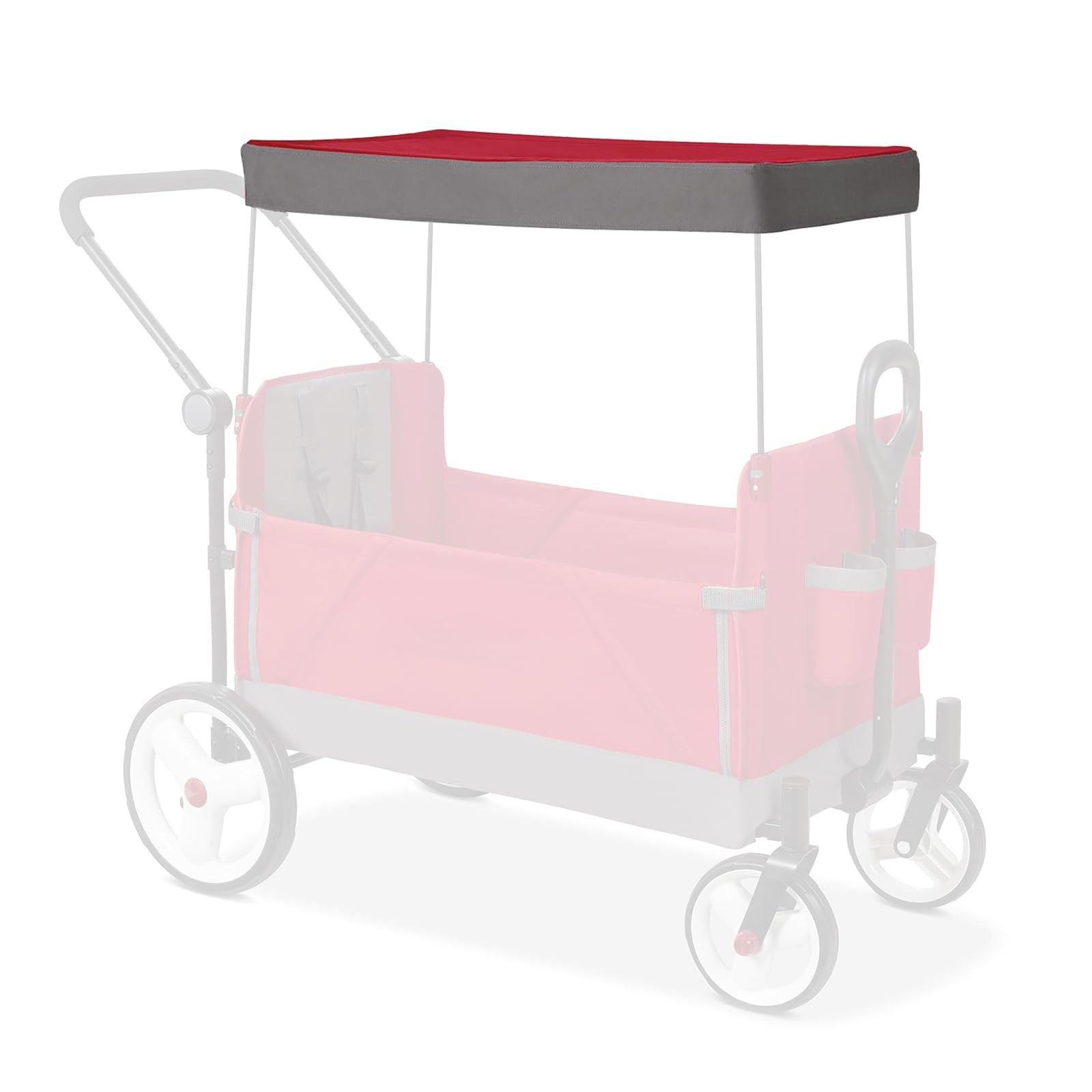 Wagon Canopy Attachment Compatible with Radio Flyer, Portabl