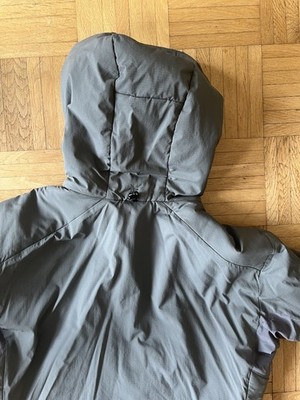 Arc'teryx Atom LT Jacke Grau 3-in-1-Funktionsjacke Kapuze, Größe L