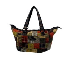 Donna Sharp Multicolored Quilted Patchwork Sh...