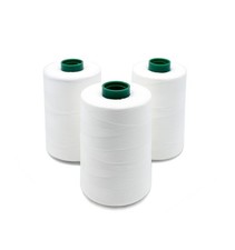 A E Perma Core Poly Wrapped Thread - Tex 40 6,000 yds. - Black, White