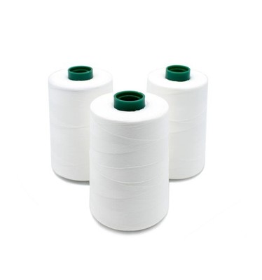 A&E Perma Core Poly Wrapped Thread - Tex 40 6,000 yds. - Black, White