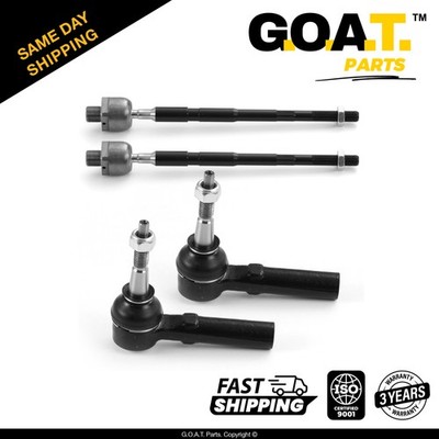 Inner&Outer Tie Rod Ends for 2010-2015 Chevrolet Camaro