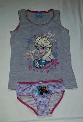 NEU 💕 FROZEN - Die Eiskönigin ELSA 💕 Mädchen Unterwäsche Set 💕 Größe 128/134 - Bild 1 von 2