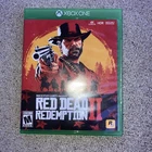 Red Dead Redemption 2  (Microsoft Xbox One, 2108) Complete In Box With Map