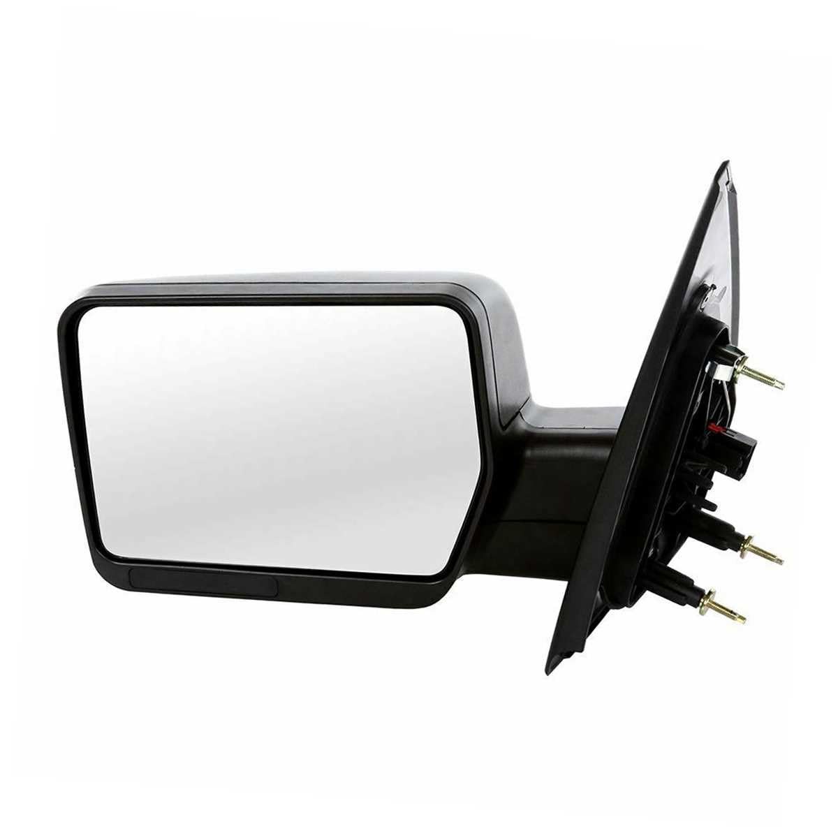 Side Mirror Left Power Textured 1pc Black for Ford F150 2004-2008