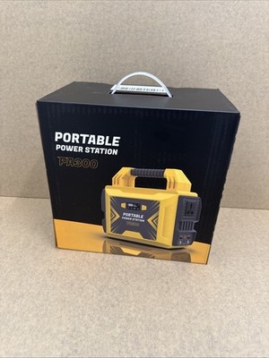 LIPOWER 300W Portable Power Station, Average 25 Phone Recharges, 1-4 Nights