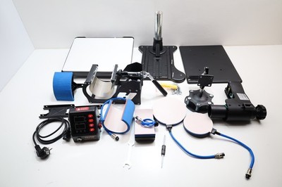 VEVOR 5-in-1 Transferpresse 30x38 cm 1200 W 220 V bis 250 °C