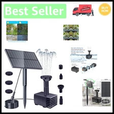 Compact Solar Water Pump with 180° Rotatable Panel for Effortless Installation