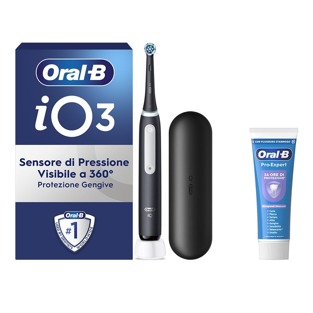 Spazzolino Oral-B iO 3 Nero: Recensioni, Prezzo e Caratteristiche