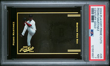 2004 PLAYOFF PRIME CUTS CENTURY GOLD #25 PEDRO MARTINEZ #9/10 PSA 7 NM POP 1 NO↑