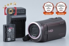 SONY Handycam HDR-CX420 Brown Digital Video Camera Japanese Language Only 