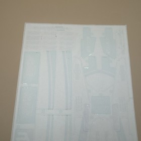 Lego Technic 24 Hours Race Car 42039 Sticker Sheet - New Never Used Authentic