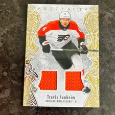 2025-26 Upper Deck Artifacts Jersey Gold #72 Travis Sanheim /299 Flyers