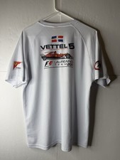 Rare Sebastian Vettel Circuit Of Americas T-Shirt 2017 Formula One F1 XL