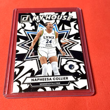 Napheesa Collier .. MY HOUSE .. Minnesota Lynx .. 2025 Donruss WNBA INSERT Card