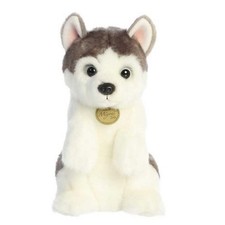 Aurora Miyoni Tots Sitting Pretty Husky Pup 10 Inch Plush Figure NEW IN STOCK