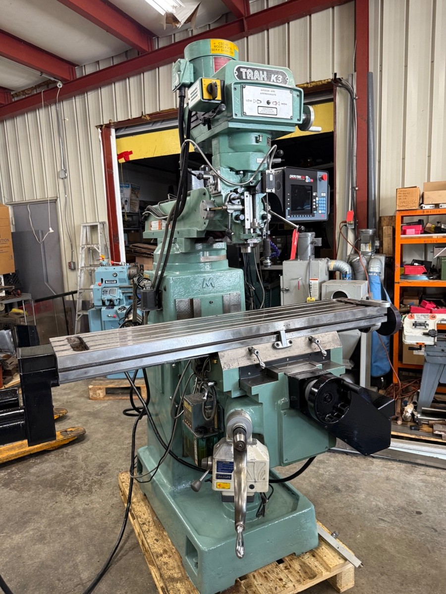 Southwestern Industries Trak K3 2-axis CNC Knee Mill 10