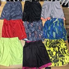 9 Pairs of Boys Summer Athletic Sports Shorts Medium 8