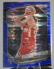 2025 Panini Prizm WNBA #41 Elizabeth Kitley - Blue Pulsar 186/199