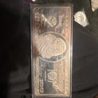 2000 4.0 oz Silver Bullion Bar, $100 Bill Design, Silver Composition