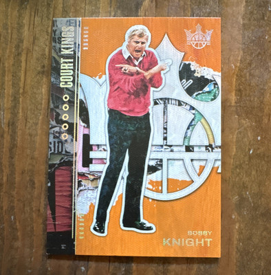 Panini 2025-26 Court Kings Bobby Knight Indiana Hoosiers #85 /75