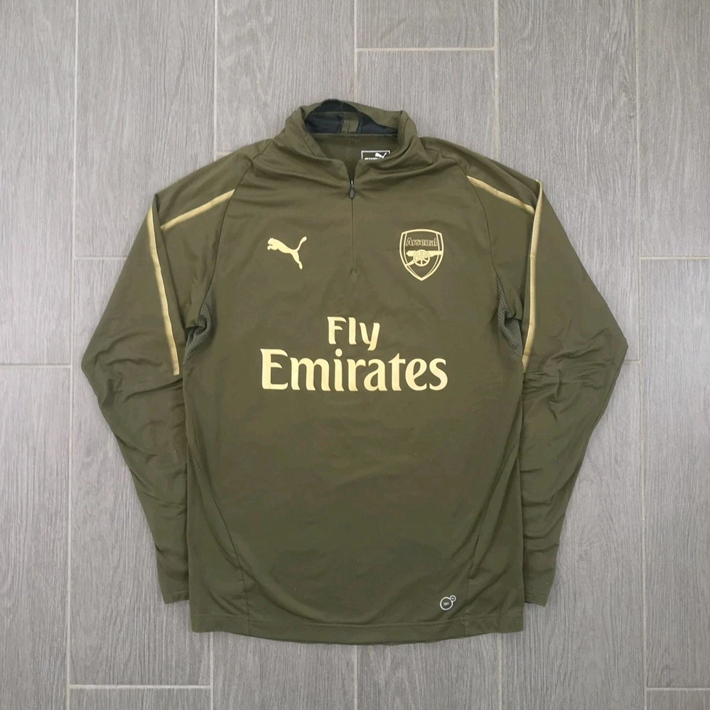Arsenal FC Quarterzip Jacke Größe: S Fußball Streatwear Puma Fans Prem