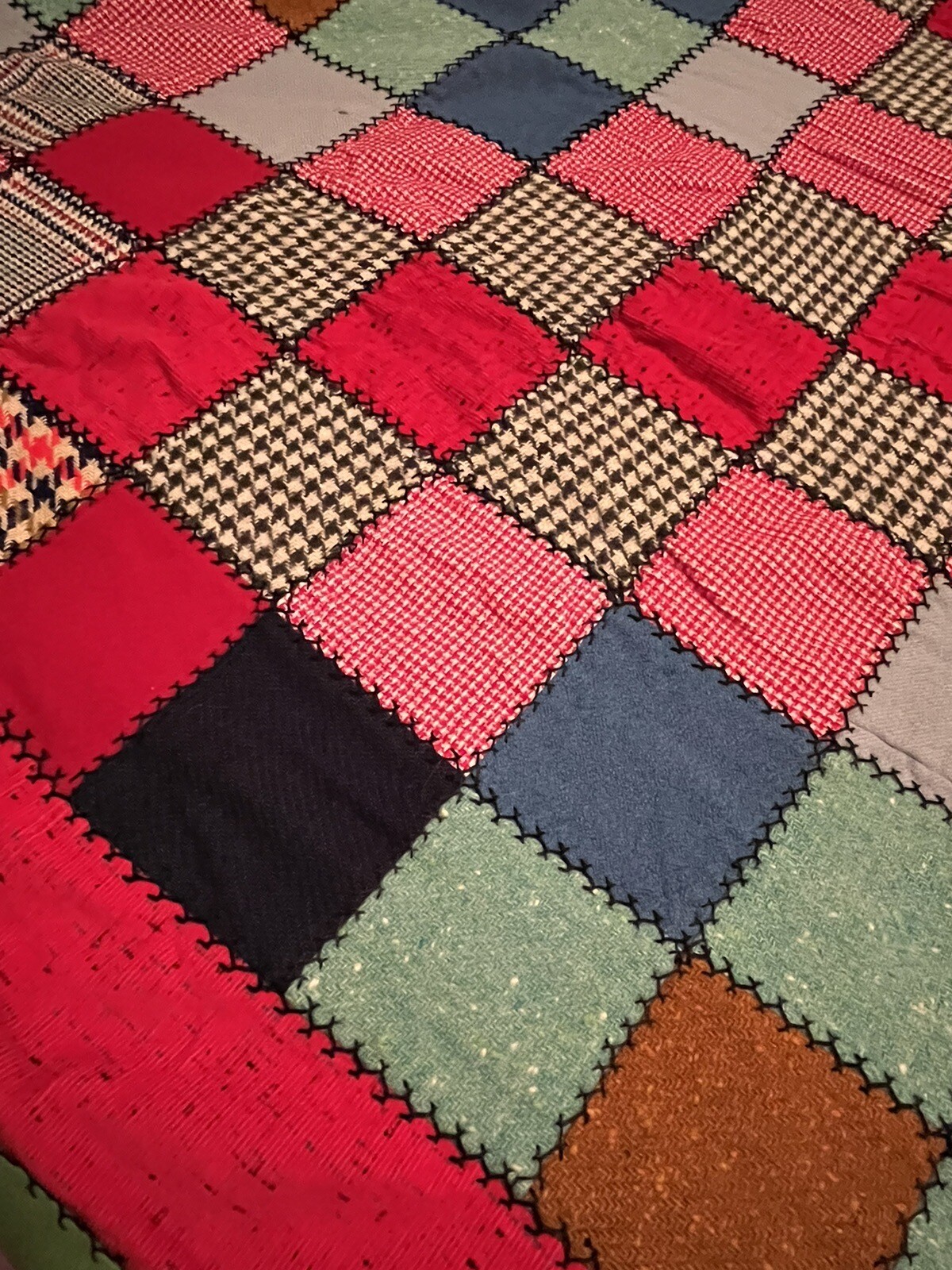 antique vintage hand made quilts eBay