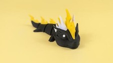 Thunder Dragon Articulated Keychain Fun and Flexible Dragon Toy Unique Gift 