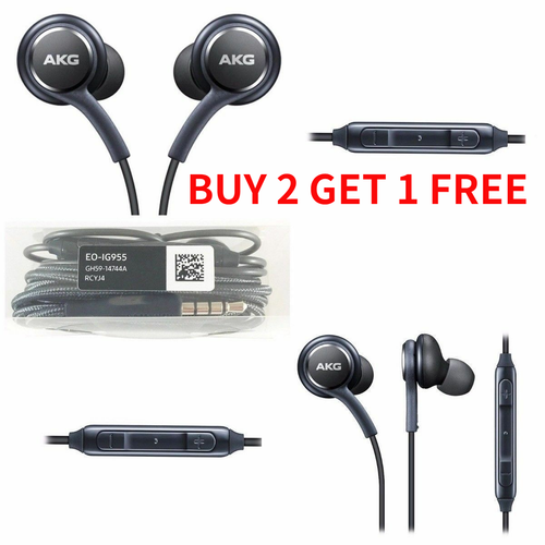 Samsung Akg Earphones Eo Ig955 3.5mm In-ear Wired Microphone Volume Control  Headset For Galaxy S10 S9 S8 S7 S6 Huawei Xiaomi - Earphones \u0026 Headphones -  AliExpress