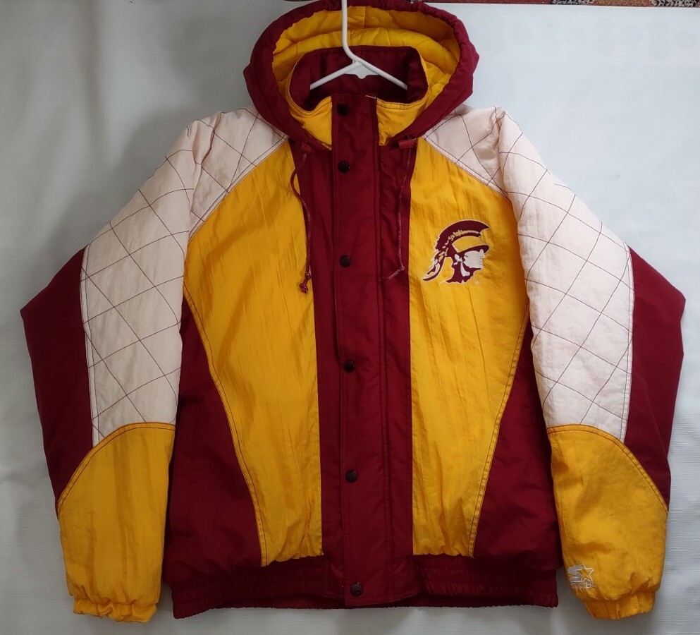 VINTAGE STARTER USC TROJANS FULL ZIPP WITH HOOD WINTER VINTAGE STARTER USC TROJANS FULL ZIPP WITH HOOD WINTER