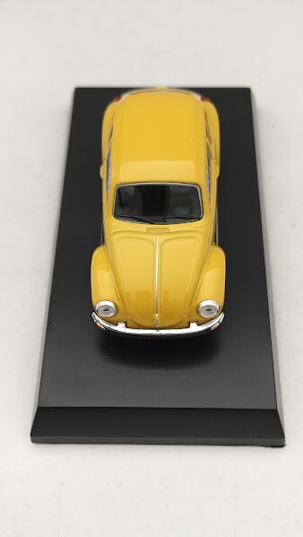 KYOSHO 1/64 Volkswagen Beetle 1303 Yellow Diecast Model Car