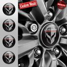 Corvette Jake Decals | 4pcs Set Wheel Cap Stickers | Custom Made Rim Emblems