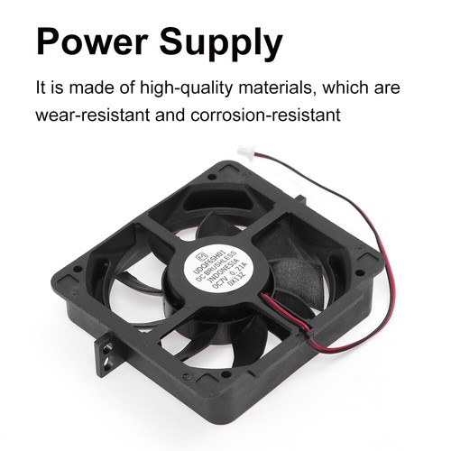 Cooler Fan DC7V 0.21A Internal Cooler Fan Easy Installation for PS2 Accessories - Afbeelding 4 van 12