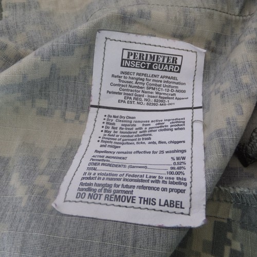 US Military Pants Large Short Combat Trouser Camo Perimeter Insect Guard Hunting - Picture 8 of 12
