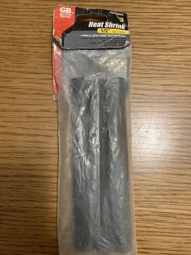 Gardner Bender HWT-0033 Heavy-Wall Heat Shrink Tube, ½ inch, 3 Pieces - Picture 3 of 5