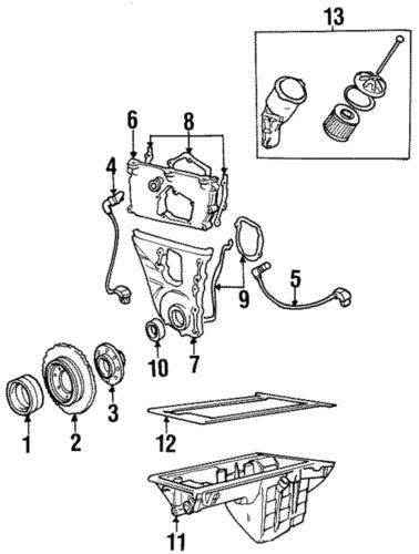 Juego de elemento de filtro de aceite para BMW (N/P 11-42-1-727-300)