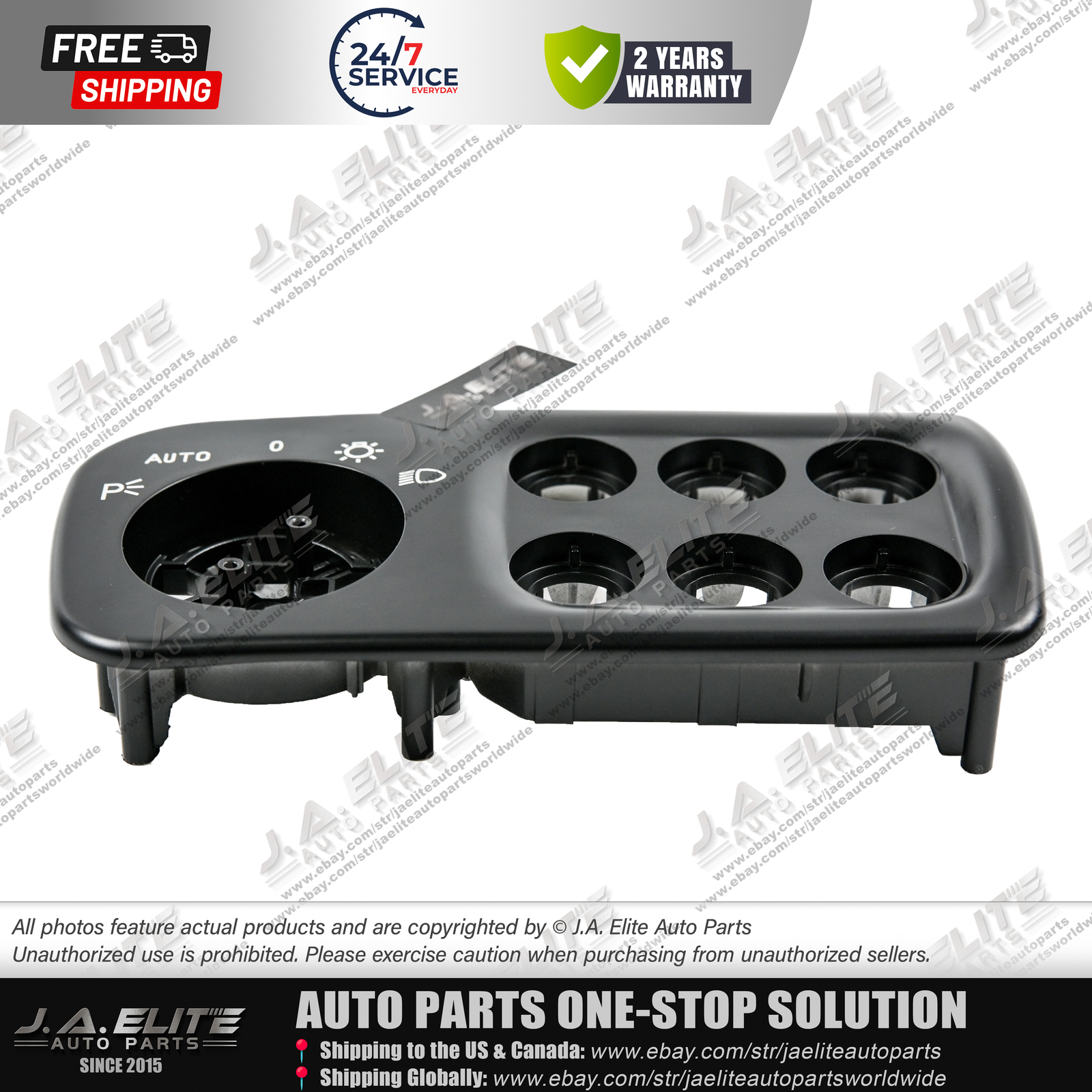Dashboard Switch Panel fits Maserati GranCabrio GranTurismo 237798/237799