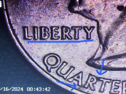 2009 D N Mariana Islands 25C *AU*Doubled Die Hub Doubling Die Chip *KEY YEAR* - Picture 24 of 24
