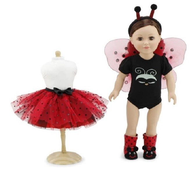 Princess & Fairy Playtime Collection, Magical Lady Bug Princess, for 18" Dolls