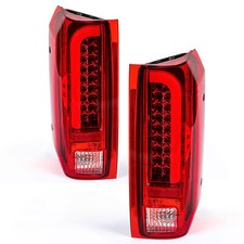For Ford F150 F250 F350 Bronco 1990-1997 Pair Led Tail Lights Rear Lamps Lhrh