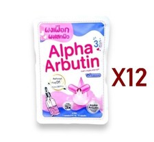 X12 Alpha Arbutin Collagen Powder 3 Plus Mix Body Lotion Whitening Skin by Kyra