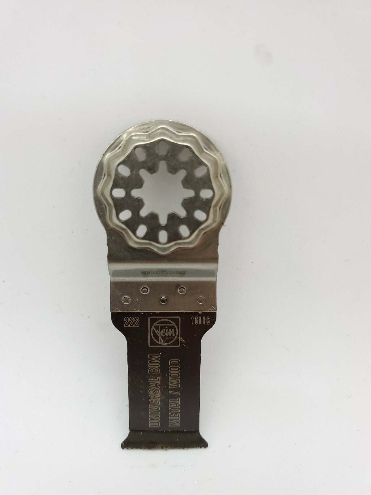 Fein Starlock Universal E-Cut 222 Bimetal 1-1/8" Metal & Wood Blade Genuine OEM