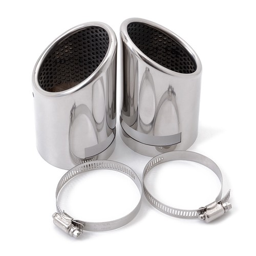 For Volkswagen VW Tiguan 20092014 Stainless Steel Exhaust Muffler Tip Cover eBay